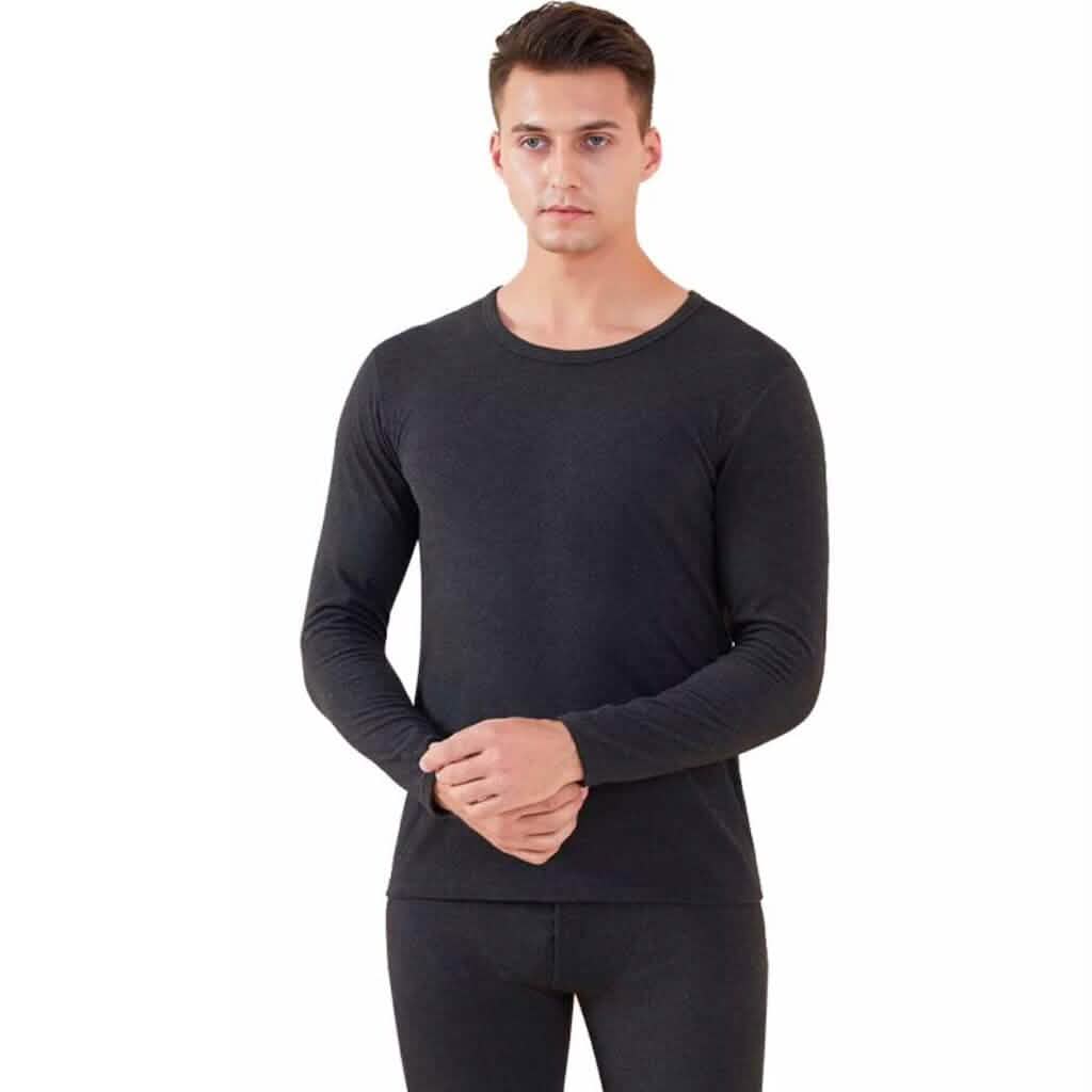2-Piece Set: Cotton Thermal Set with Shirt & Pants - A-1 Thread Vault