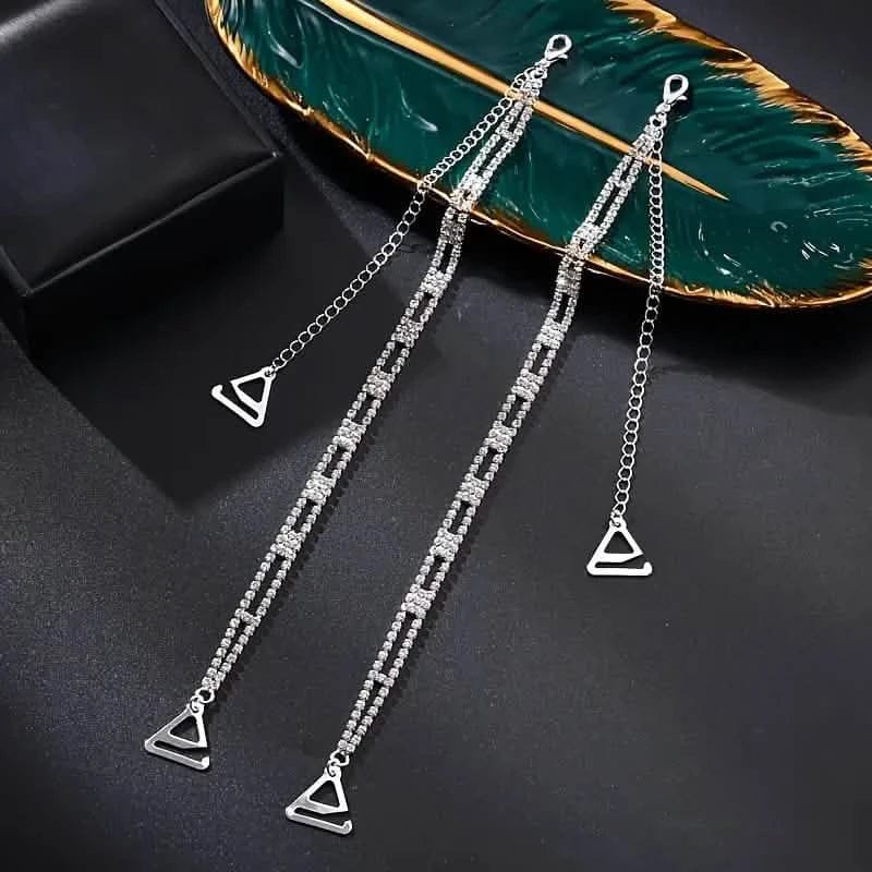 2-Piece Set: Elegant & Sexy Rhinestone Bra Straps - A-1 Thread Vault