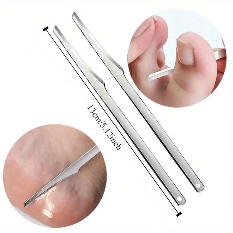 2-Piece Set: Internal Nail Stainless Steel Clipper - A-1 Thread Vault