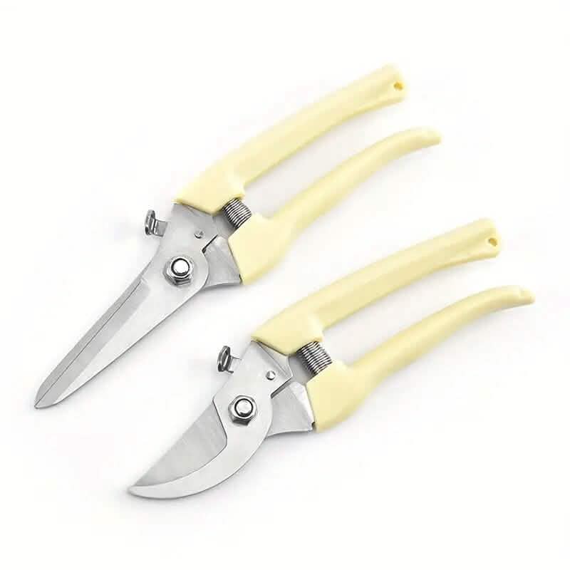 2-Pieces: Garden Pruning Shears Set Sharp Blades - A-1 Thread Vault