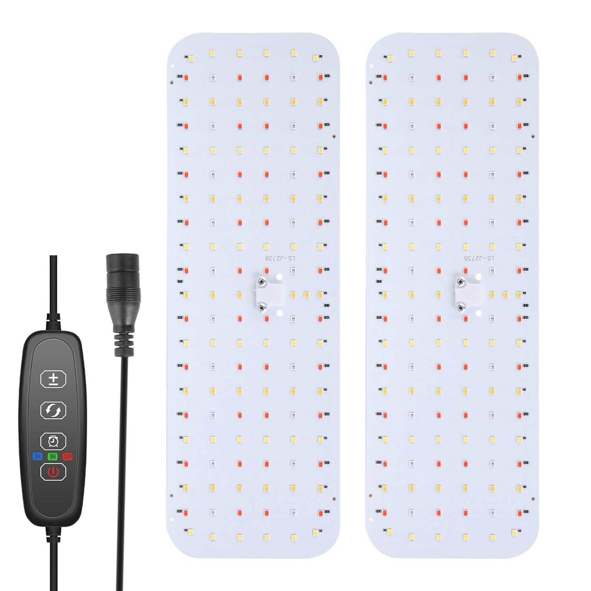 2-Pieces: Ultra-Thin LED Grow Lights for Indoor Plants with 126 LEDs - A-1 Thread Vault