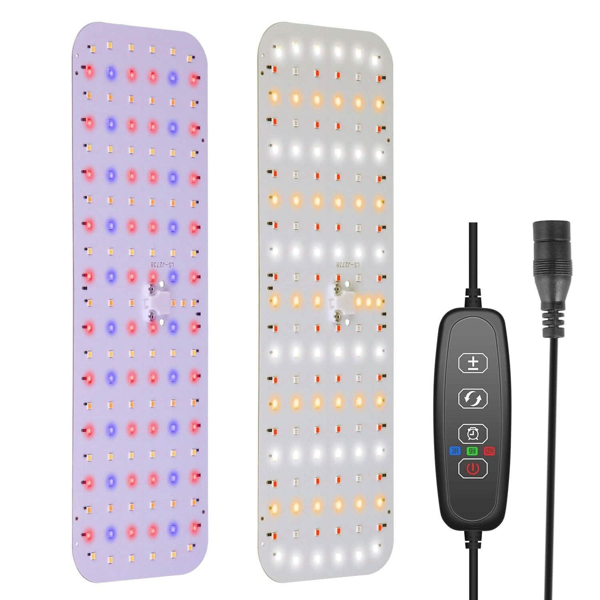 2-Pieces: Ultra-Thin LED Grow Lights for Indoor Plants with 126 LEDs - A-1 Thread Vault