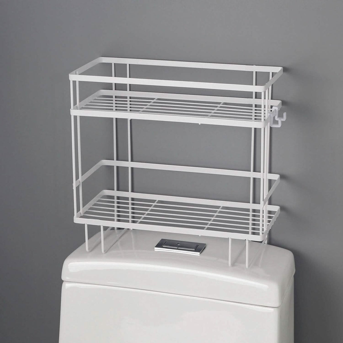 2-Tier Over the Toilet Storage Shelf Rack - A-1 Thread Vault