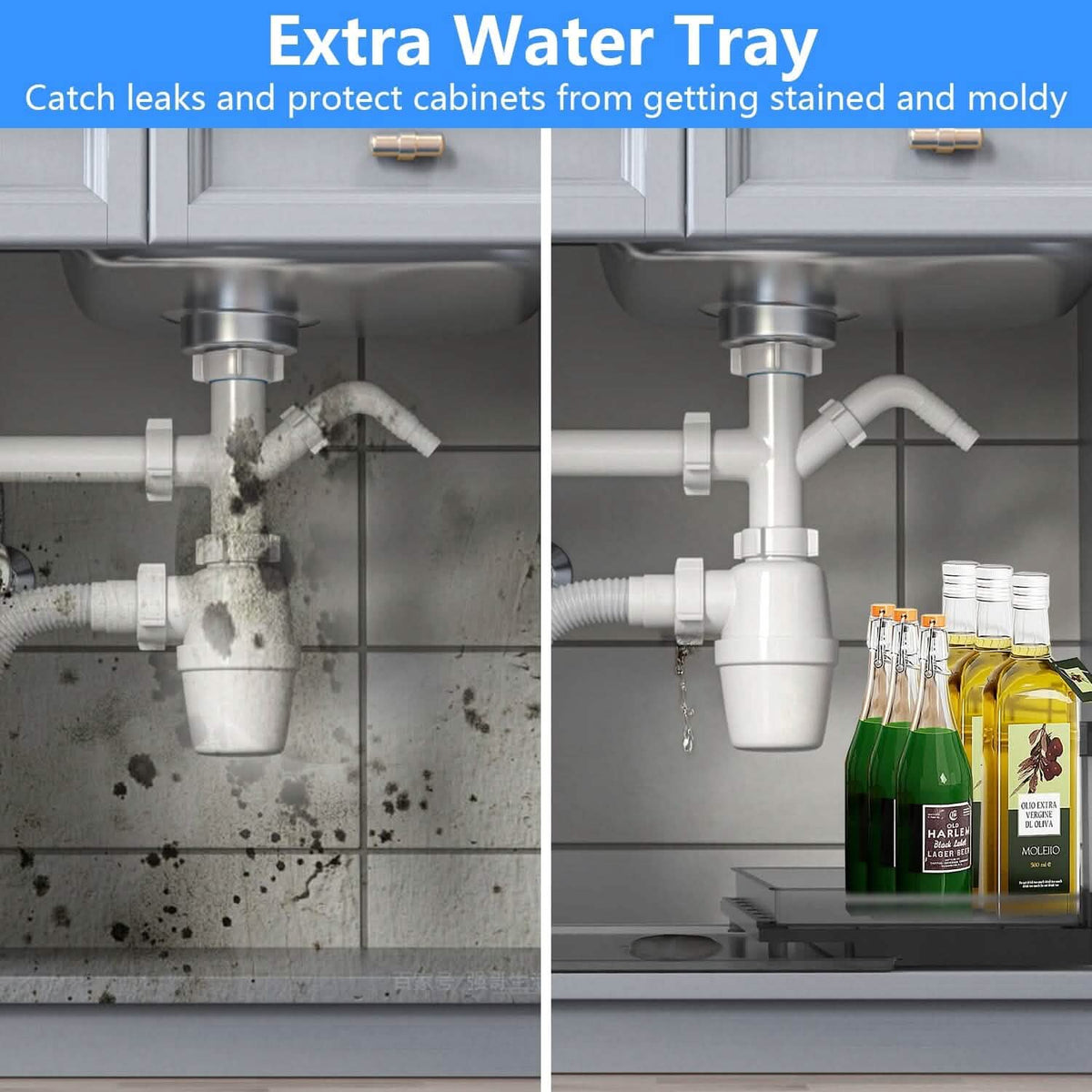 2-Tier Pull Out Under Sink Organizer - A-1 Thread Vault