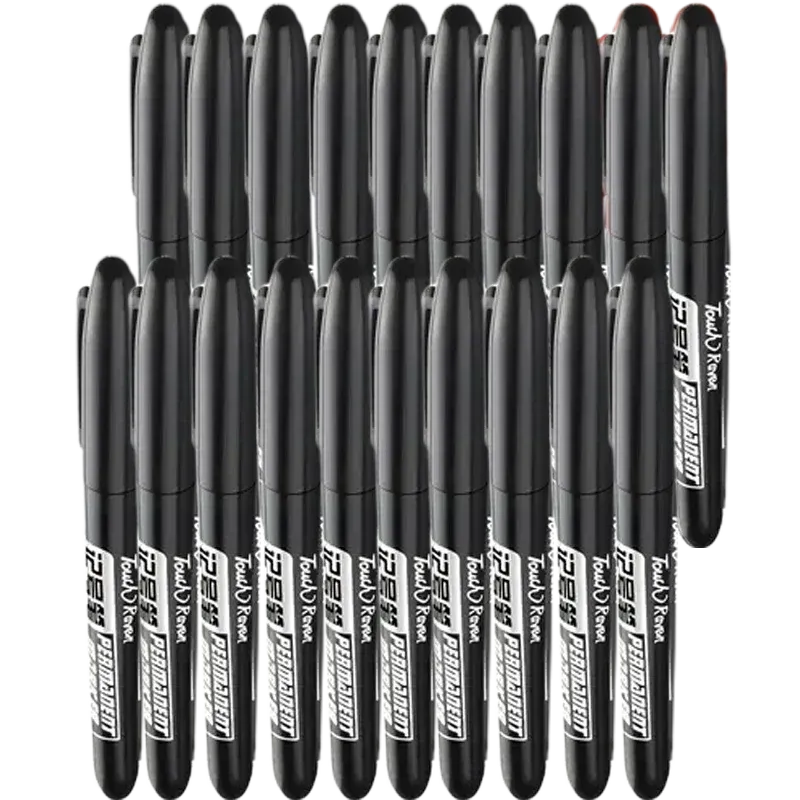 20-Pack: School Supplies Set Fine Point Waterproof Marker - A-1 Thread Vault