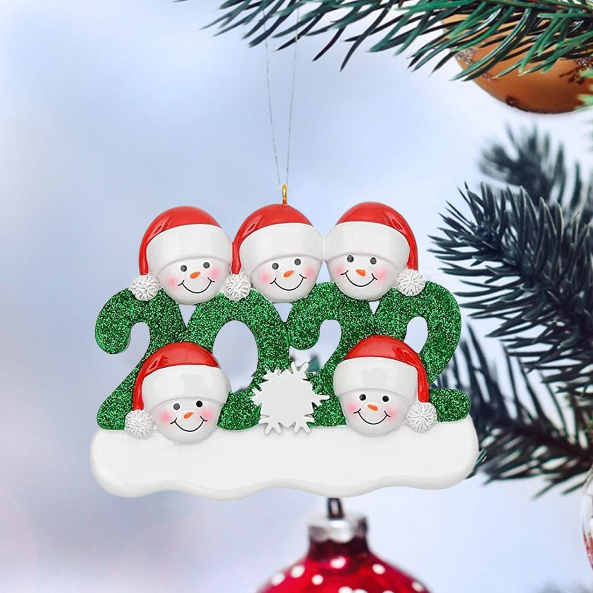 2022 Family Christmas Tree Ornament And Hanging Decorations Personalized Gifts For All - A-1 Thread Vault
