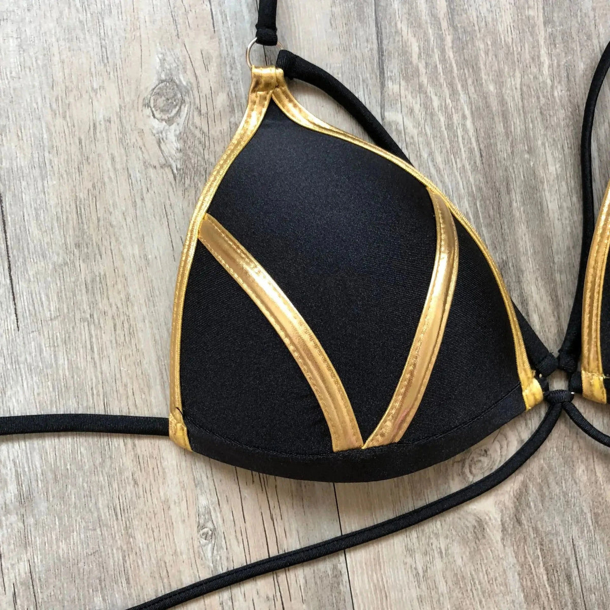 2023 Gold Stamping Women Bikini Set Sexy Padded Women Swimsuit Push Up Bikini Swimwear Summer Beachwear Brazil Bathing Suit - A-1 Thread Vault