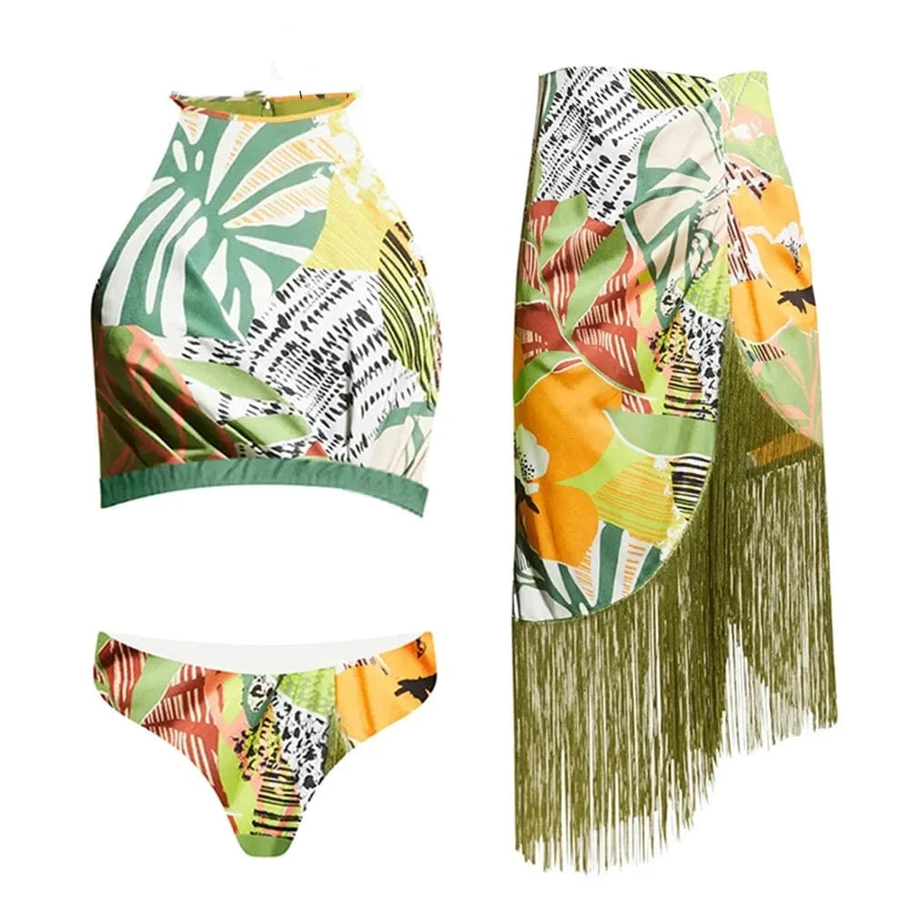 2023 Sexy Fashion One Piece Swimsuit Solid 3D Flower Summer Women Swimwear Beachwear Summer Luxury Monokini Bathing Suit - A-1 Thread Vault