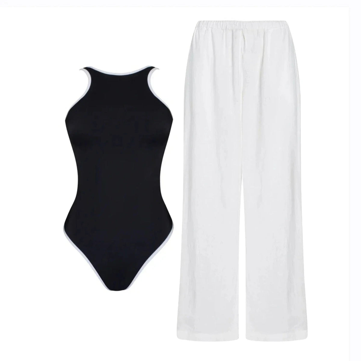 2025 New Arrival Push Up One Piece Swimsuit Ruffle Beach Wear Swimwear Women Wrap Skirt Swimsuit Cover Up Sexy Sarong Plage - A-1 Thread Vault