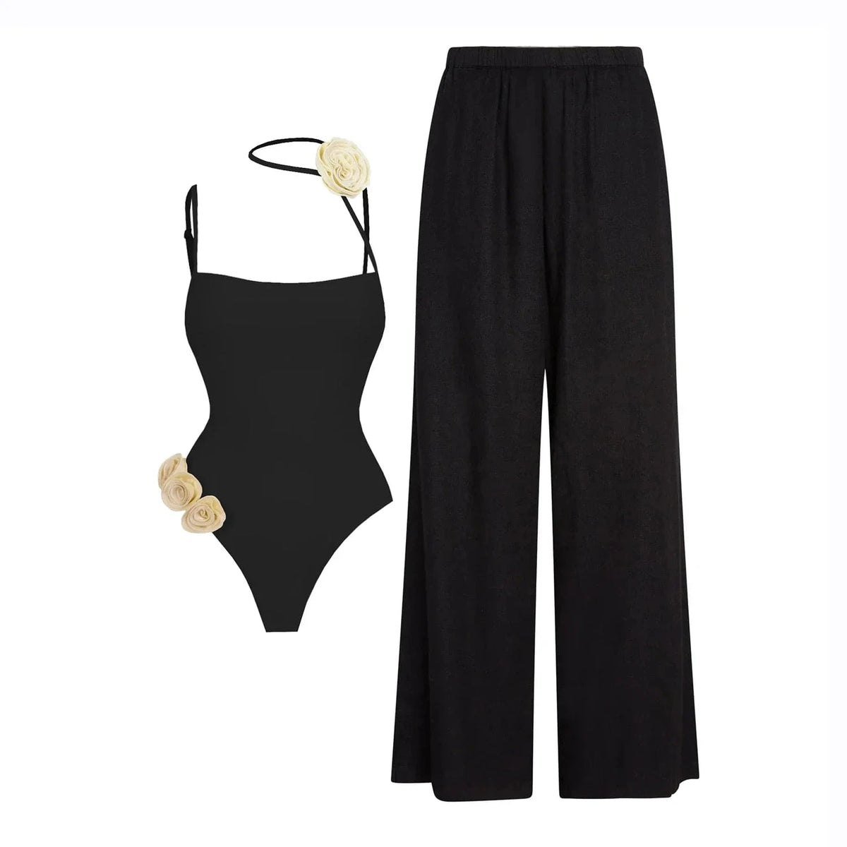 2025 New Arrival Push Up One Piece Swimsuit Ruffle Beach Wear Swimwear Women Wrap Skirt Swimsuit Cover Up Sexy Sarong Plage - A-1 Thread Vault