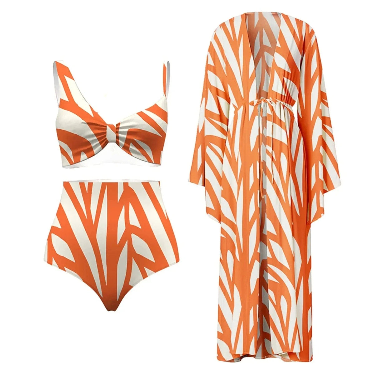 2025 New Arrival Push Up One Piece Swimsuit Ruffle Beach Wear Swimwear Women Wrap Skirt Swimsuit Cover Up Sexy Sarong Plage - A-1 Thread Vault