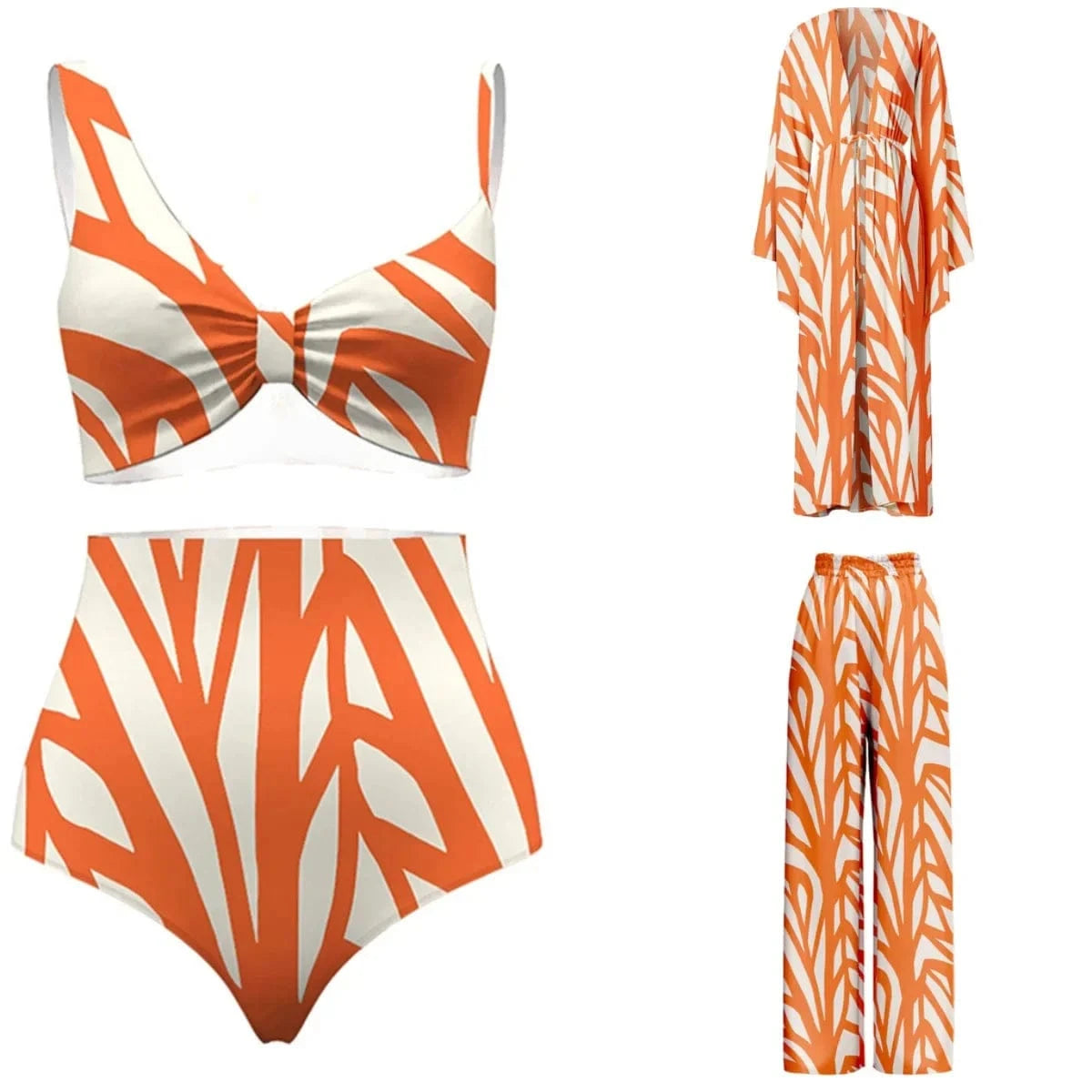 2025 New Arrival Push Up One Piece Swimsuit Ruffle Beach Wear Swimwear Women Wrap Skirt Swimsuit Cover Up Sexy Sarong Plage - A-1 Thread Vault