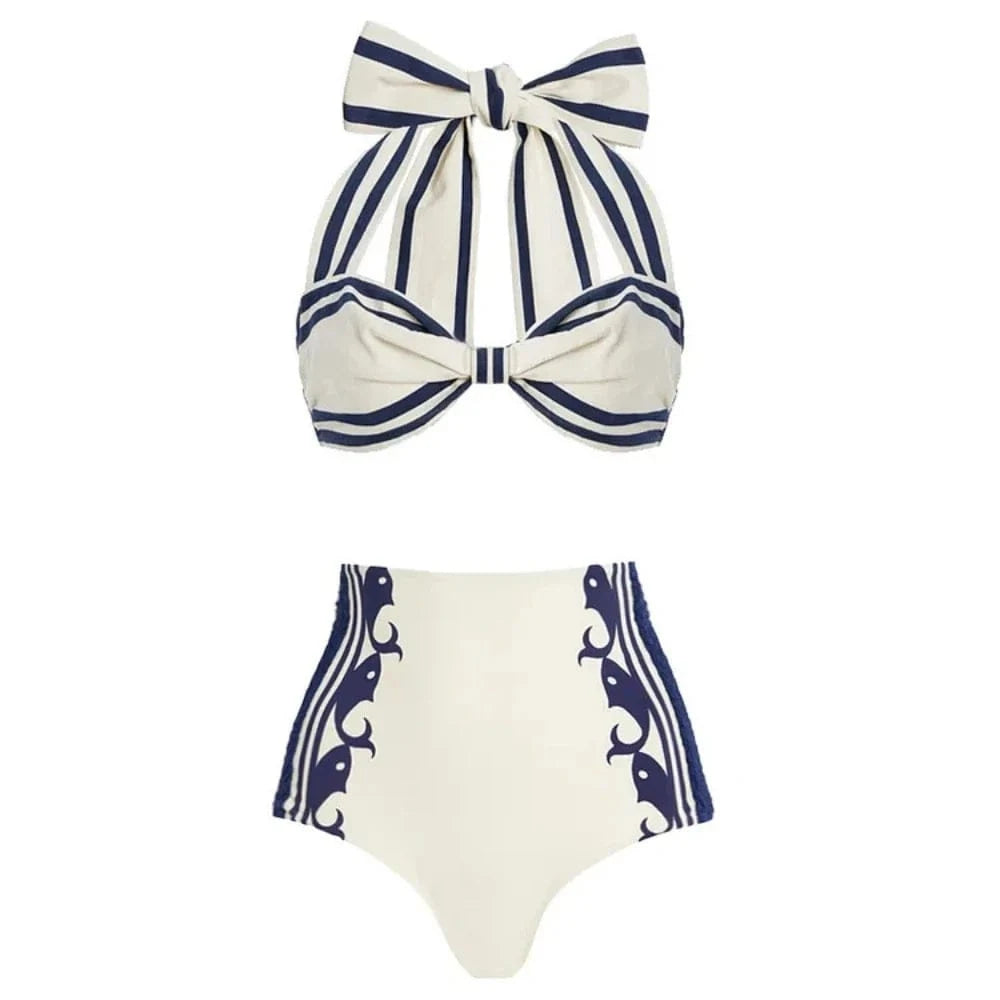 2025 Sexy Women's Swimsuit New Strapless Simple One-piece Swimwear with Shorts Two-piece Set Sliming Bodysuit Beachwear Monokini - A-1 Thread Vault