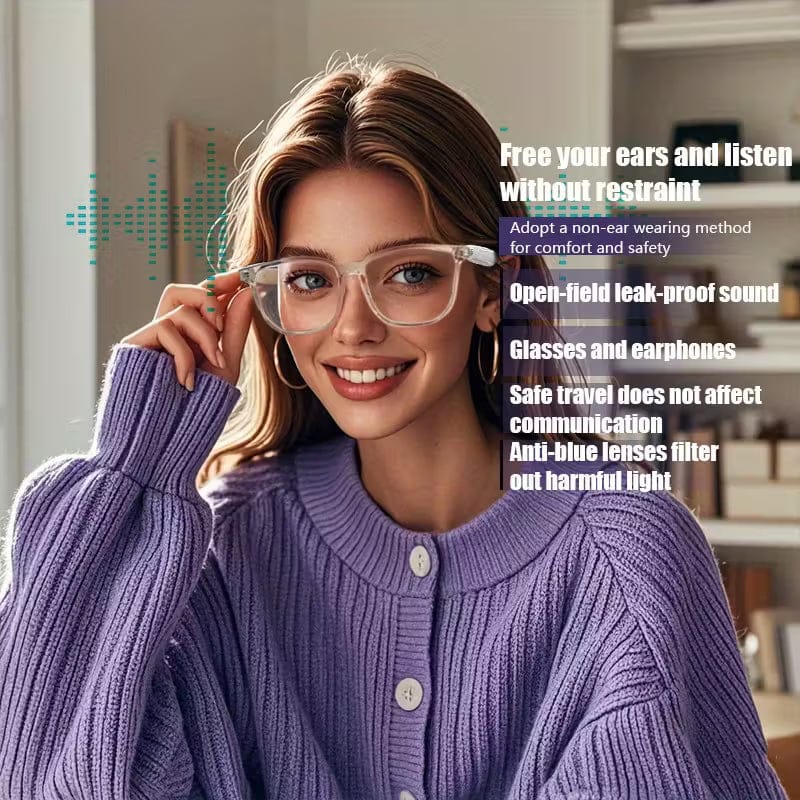 2025 Wireless Smart Glasses – Auto-Dimming, Touch Control, Hands-Free Audio - A-1 Thread Vault
