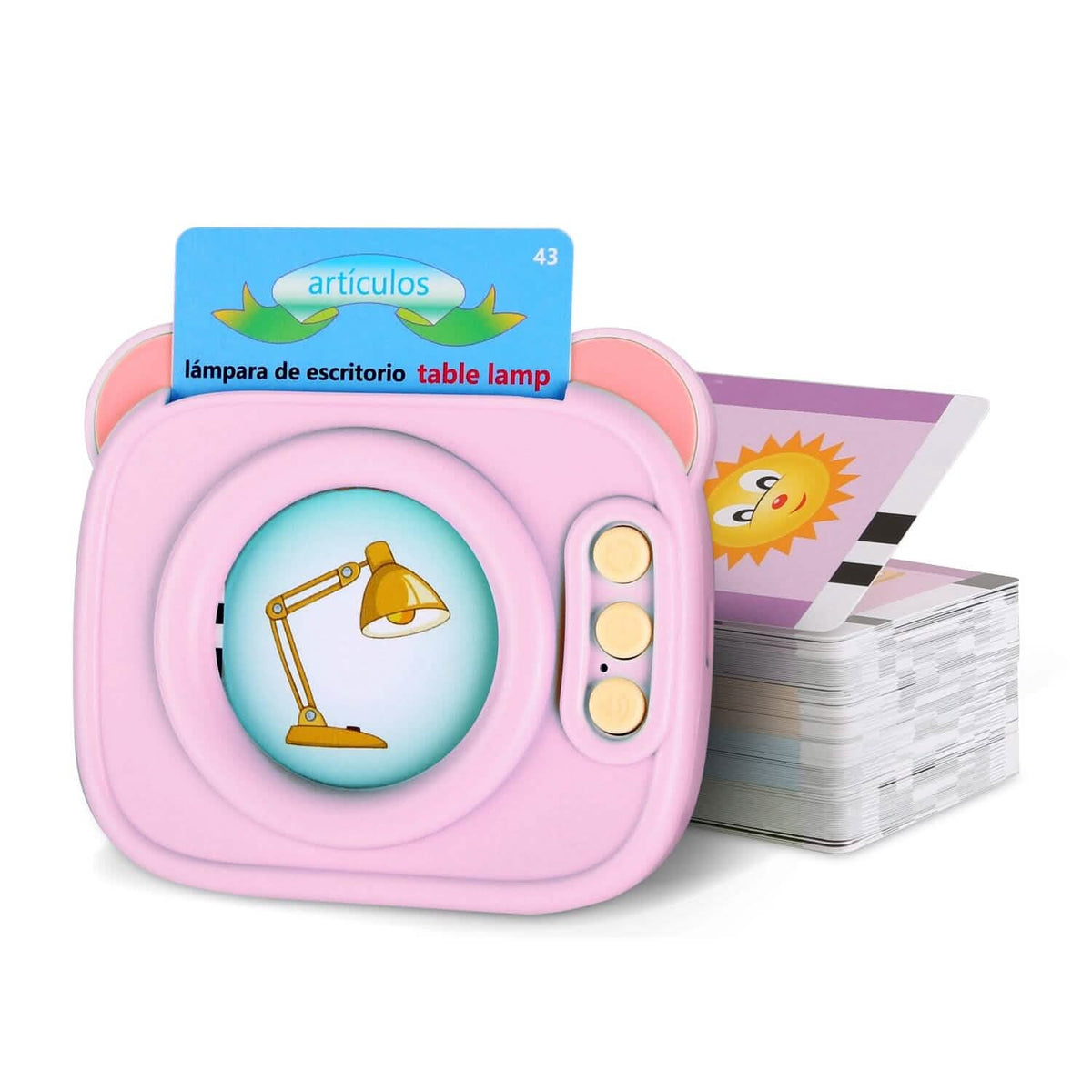 224 Sight Words Spanish and English Bilingual Talking Flash Cards - A-1 Thread Vault