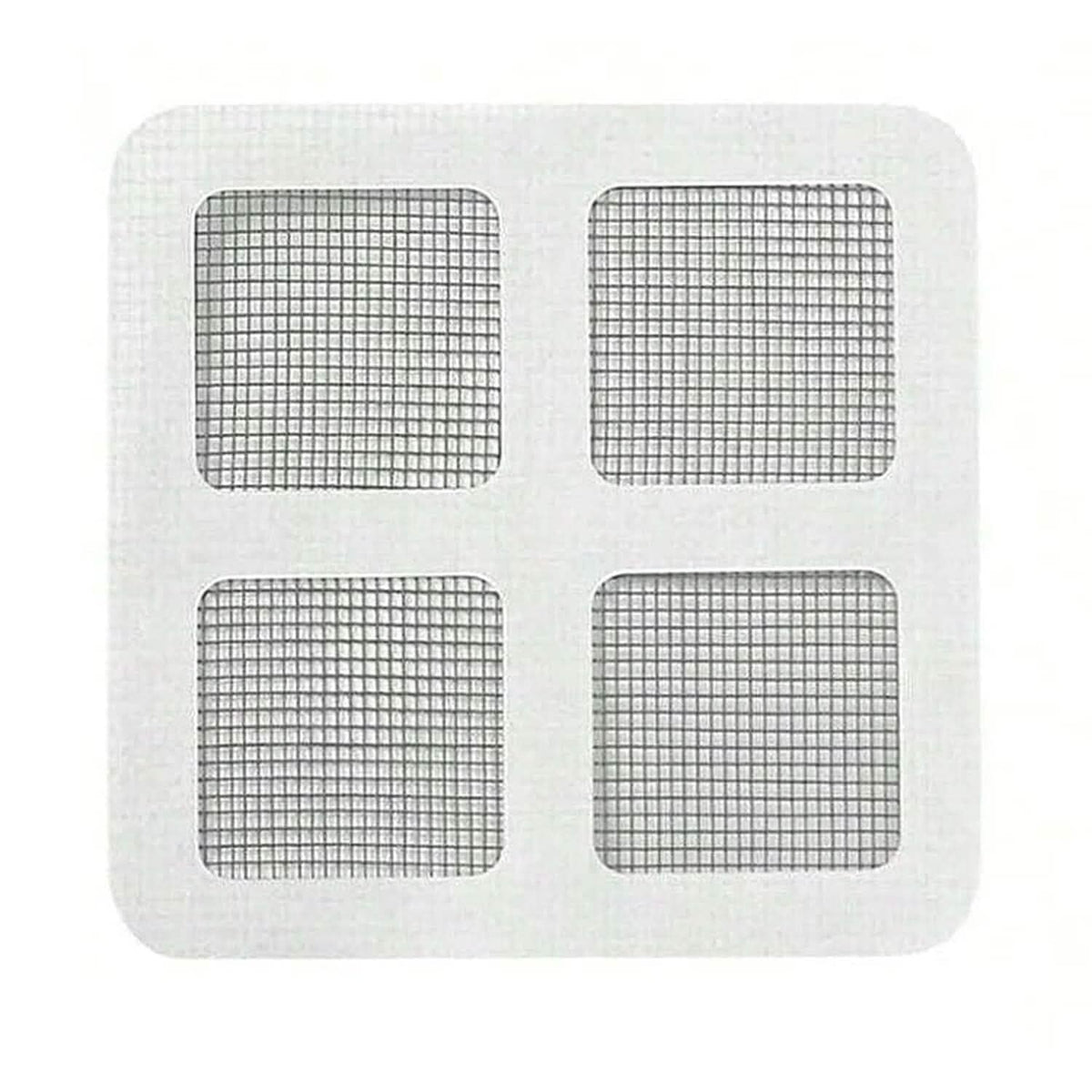 25-Pack: 3.94 x 3.94" Disposable Floor Drain Sticker Hair Catcher - A-1 Thread Vault
