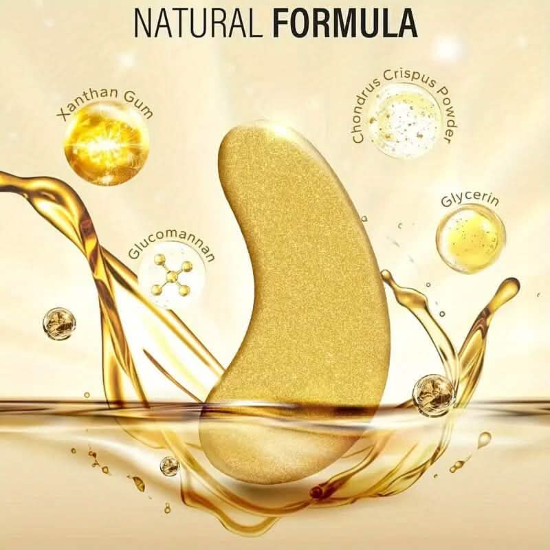 25-Pairs: 24K Gold Eye Mask - A-1 Thread Vault
