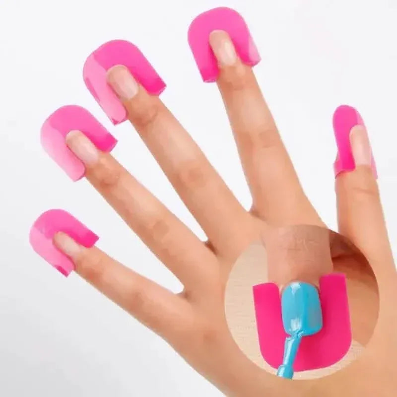 26-Pieces U Curve Shape 10 Sizes Nail Protector - A-1 Thread Vault