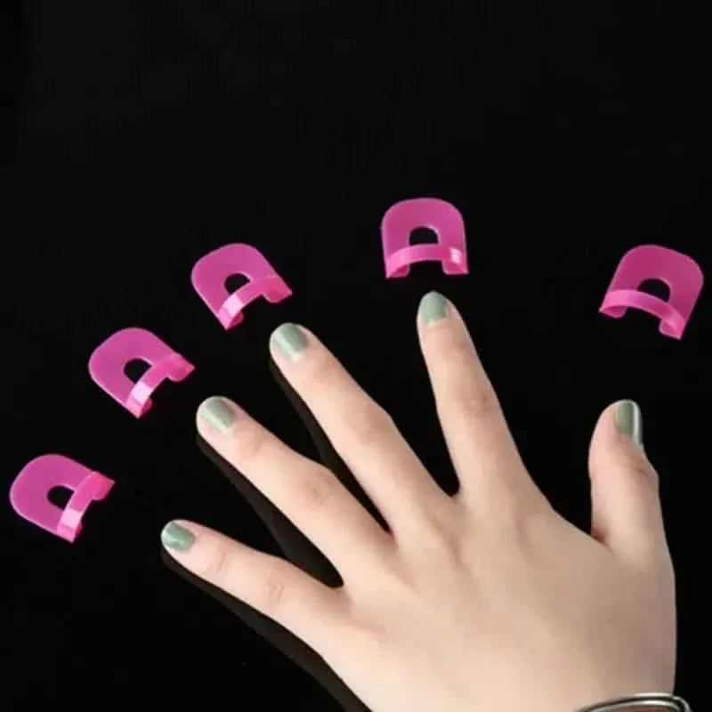 26-Pieces U Curve Shape 10 Sizes Nail Protector - A-1 Thread Vault