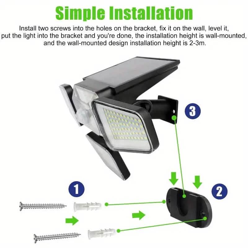270 LED Solar Garden Outdoor Lights - A-1 Thread Vault