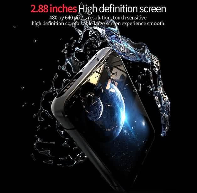 2.88 Inch Fitness Running Smartwatch - A-1 Thread Vault