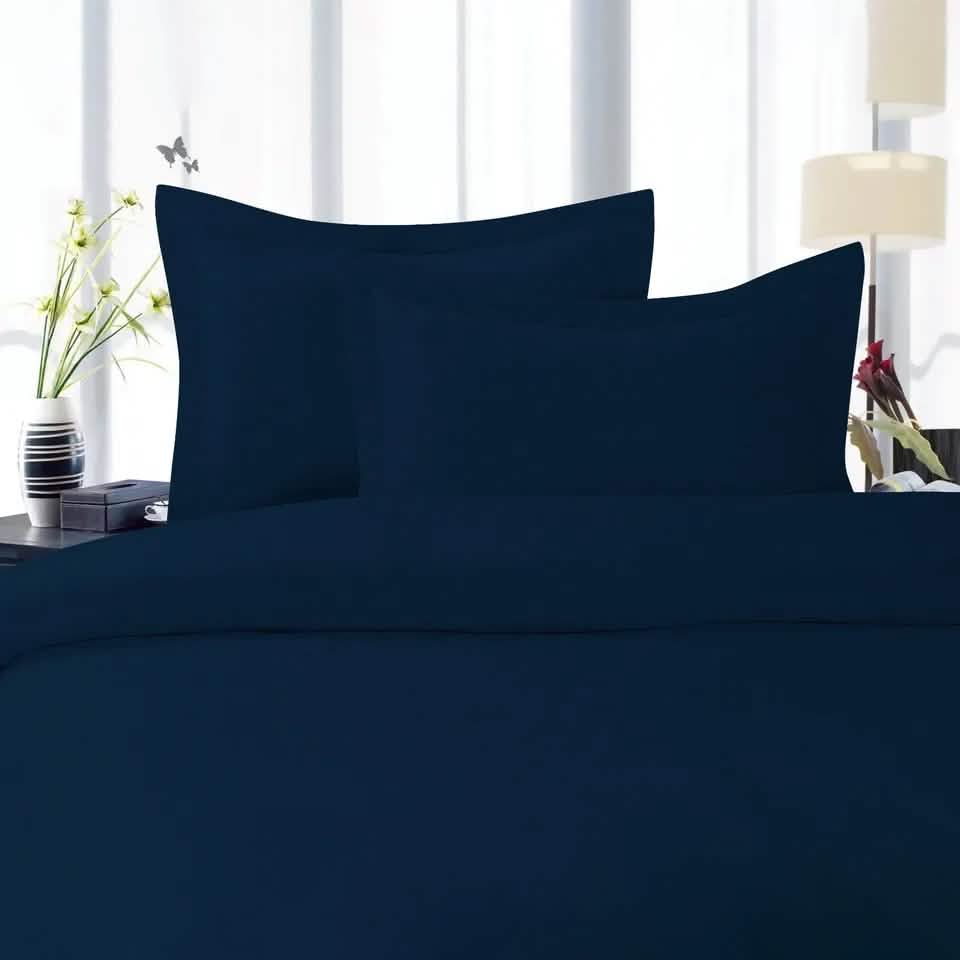 3-Piece: Bibb Home Heavyweight Flannel Duvet Cover Set - A-1 Thread Vault