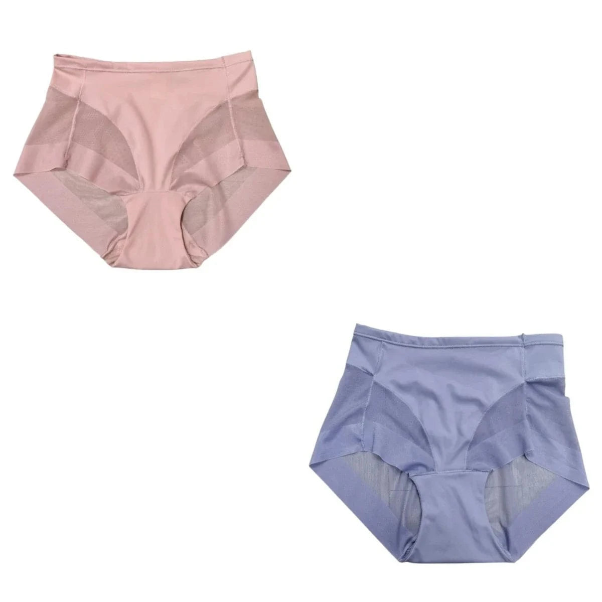 2Pcs/Set Women Tummy Control Panties Butt Lifter High Rise Briefs Shapewear Female Sexy Lingerie Seamless Underwear S-3XL - A-1 Thread Vault