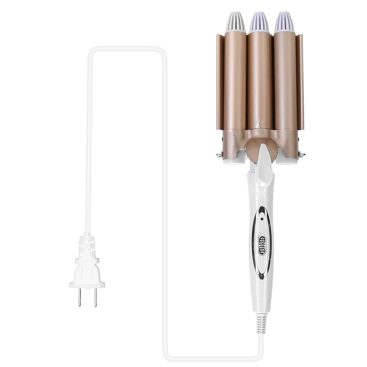 3-Barrel Curling Iron Wand Electric Hair Curler 1" Triple Hair Waver - A-1 Thread Vault