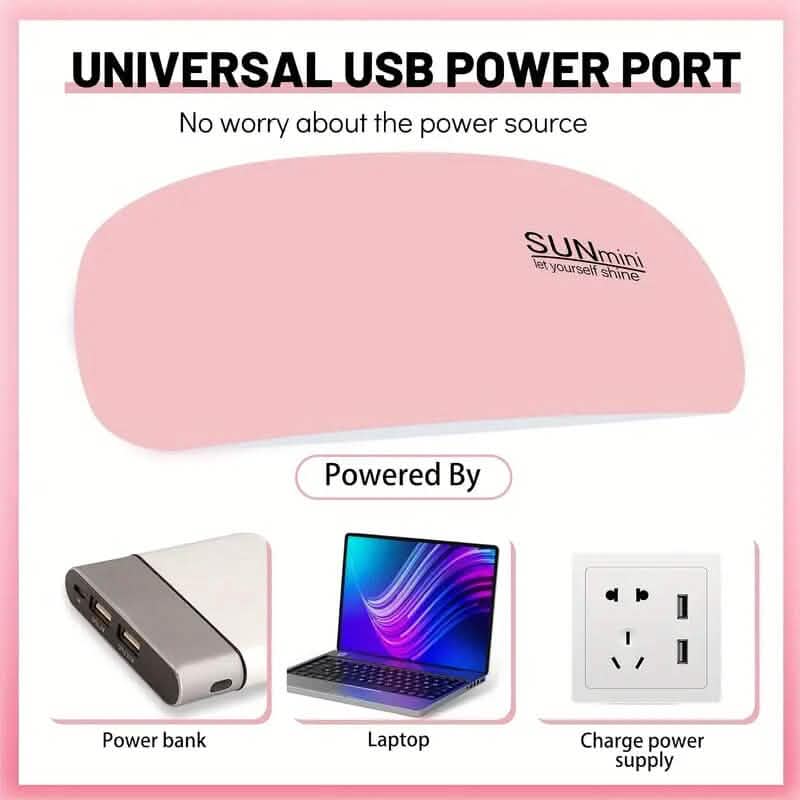 3 LED Mini UV/LED Nail Dryer - A-1 Thread Vault