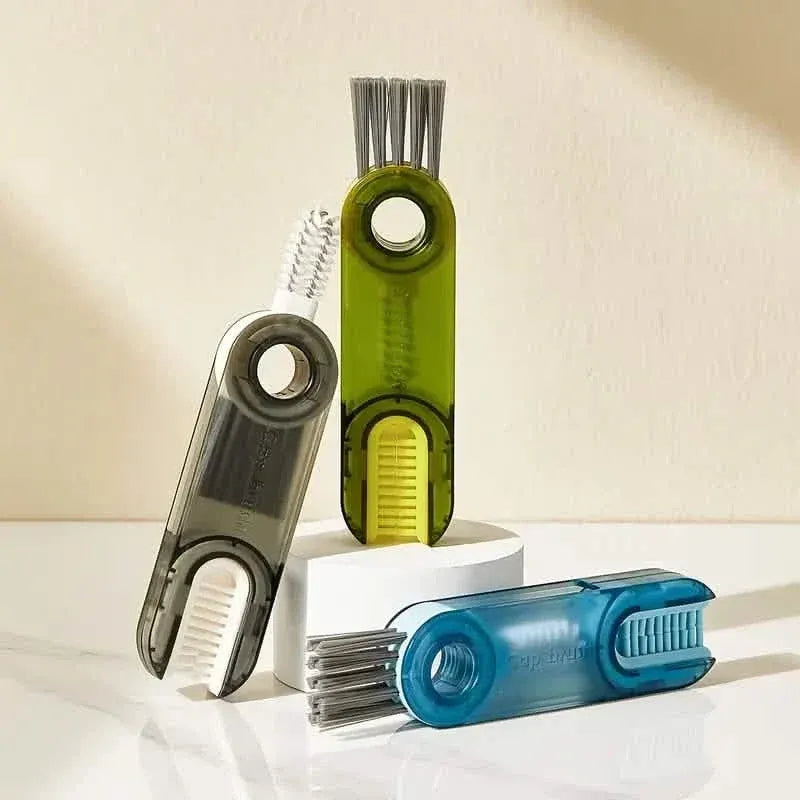 3-Pack: 3-in-1 Tiny Bottle Cup Lid Detail Brush - A-1 Thread Vault