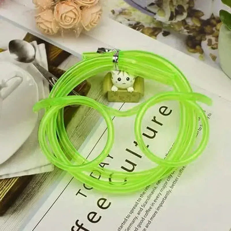 3-Pack: Creative Fun Glasses Straw Crazy Funny Art Straw - A-1 Thread Vault