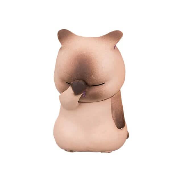 3-Pack: Cute Cat Figurines Miniature Cartoon Animal Decor - A-1 Thread Vault