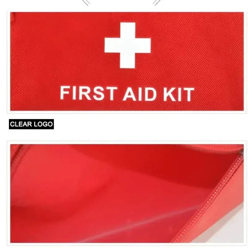3-Pack: First Aid Kit Bags Nurse Red Medical Tools Bag - A-1 Thread Vault