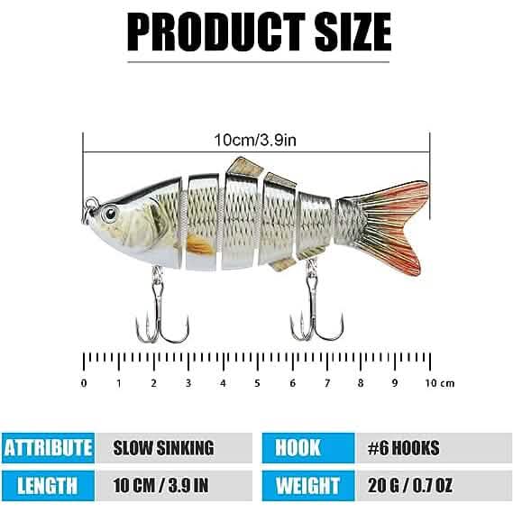 3-Pack: Fishing Lures for Bass Trout - A-1 Thread Vault