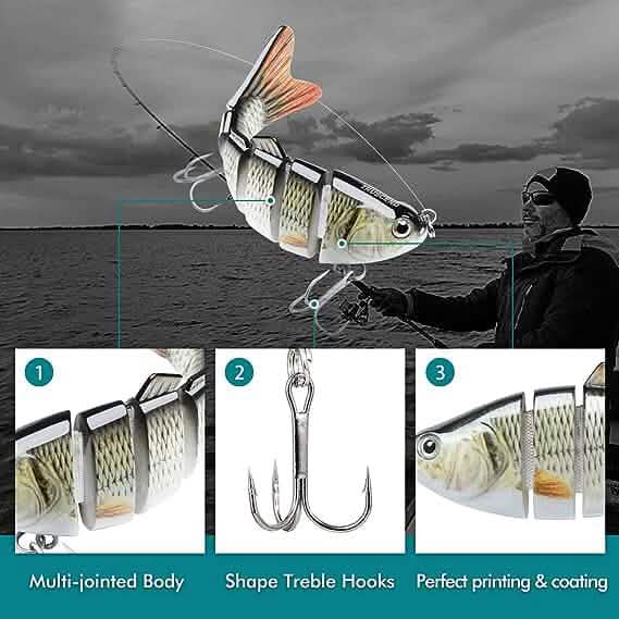 3-Pack: Fishing Lures for Bass Trout - A-1 Thread Vault