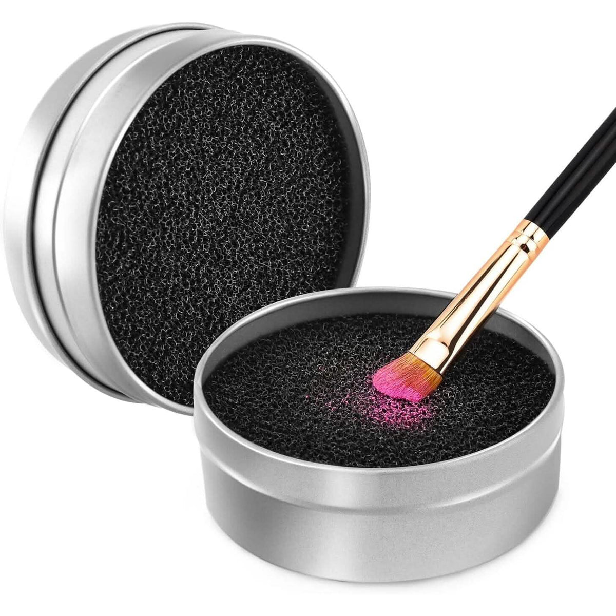 3-Pack: Luxspire Makeup Brush Cleaner Quick Wash Sponge Remover Color - A-1 Thread Vault