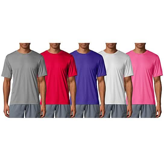 3-Pack Men's Cool Dri-Fit Moisture-Wicking Short Sleeve T-Shirt - A-1 Thread Vault