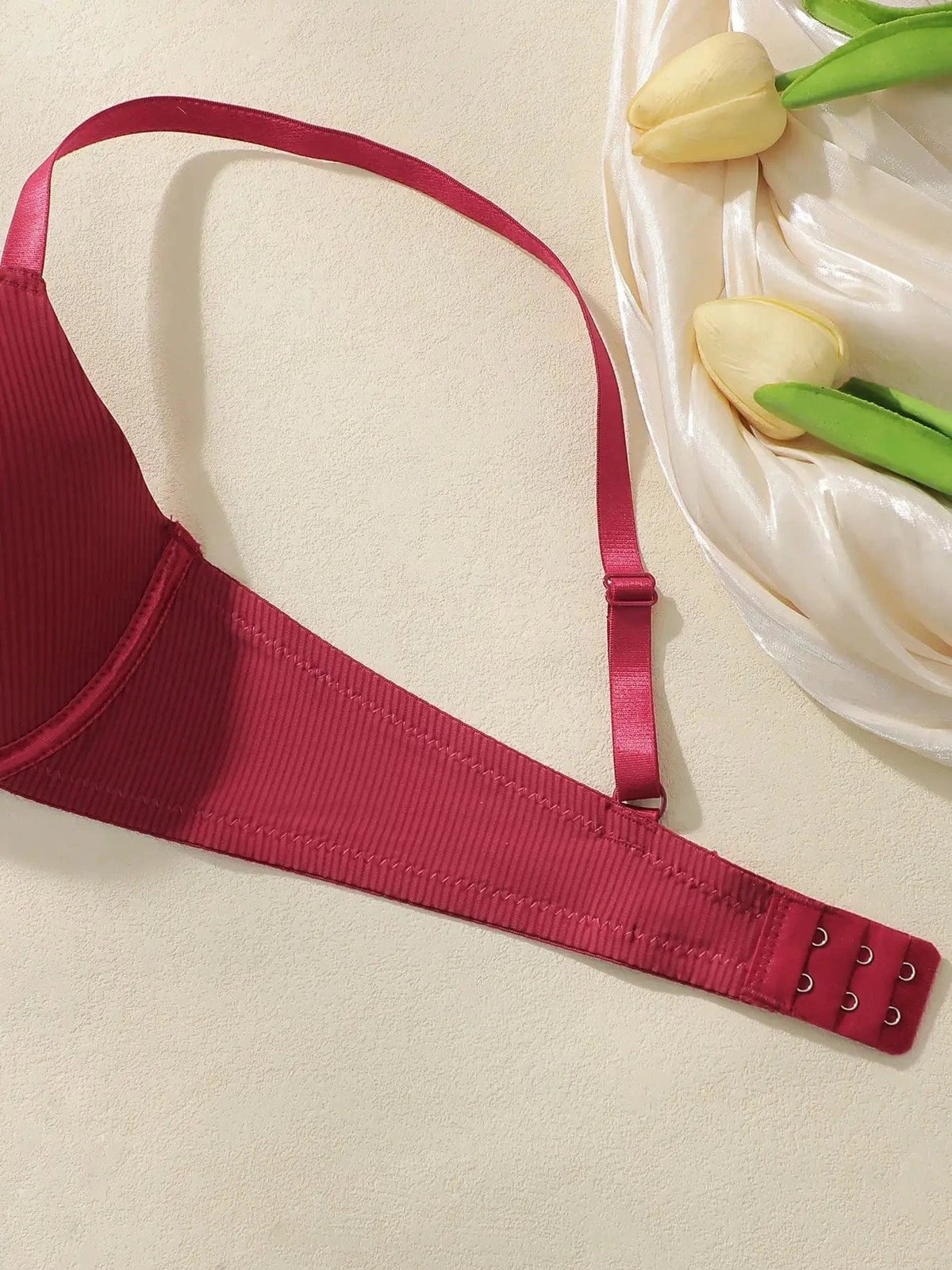 3-Pack Women's Solid Color Underwire Bras Full Coverage T-Shirt Bra with Comfortable Padded Everyday Wear Soft Lingerie 70B-85B - A-1 Thread Vault