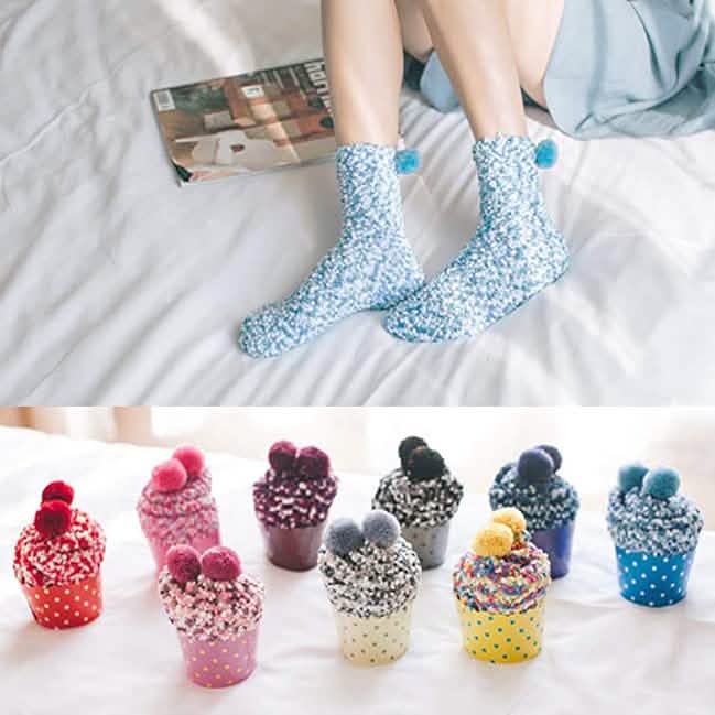 3-Pair: Wool Socks Stocking Stuffers Christmas Gift for Women - A-1 Thread Vault