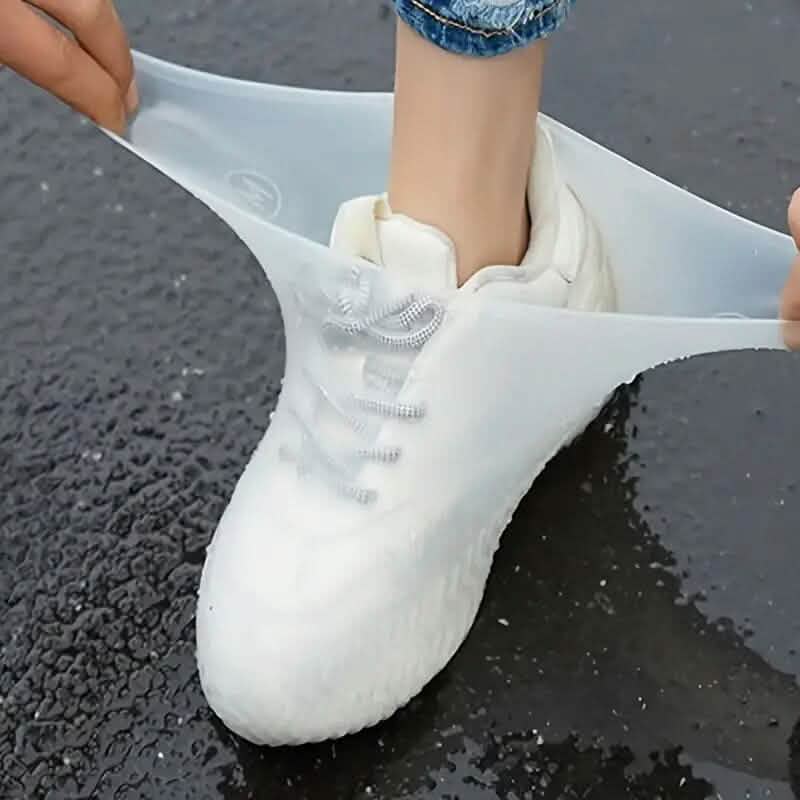 3-Pairs: Outdoor Latex Rain Boots Waterproof Shoe Cover - A-1 Thread Vault