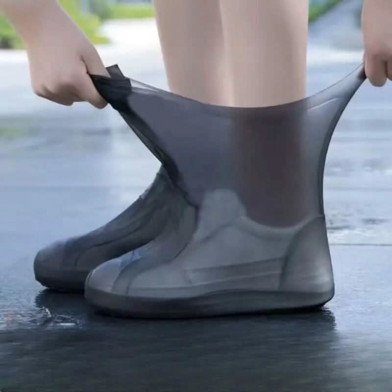 3-Pairs: Outdoor Latex Rain Boots Waterproof Shoe Cover - A-1 Thread Vault