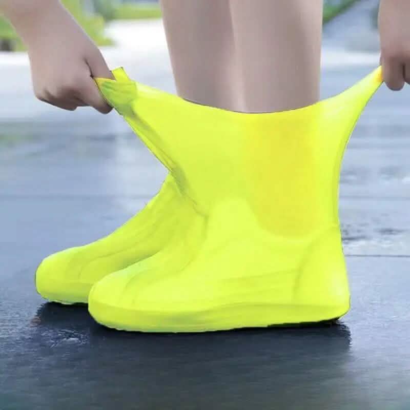 3-Pairs: Outdoor Latex Rain Boots Waterproof Shoe Cover - A-1 Thread Vault