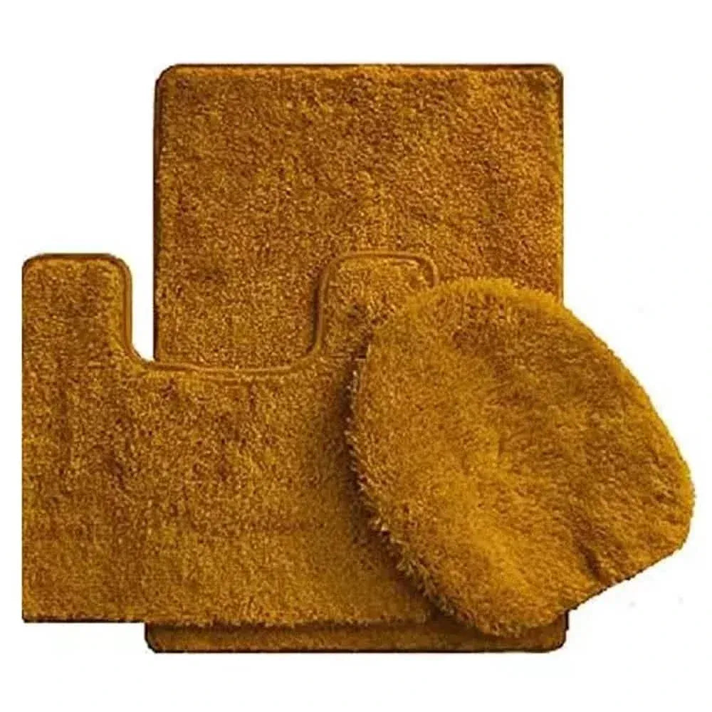3-Piece Set: Ben&Jonah Elegant Bath Rug Set - A-1 Thread Vault