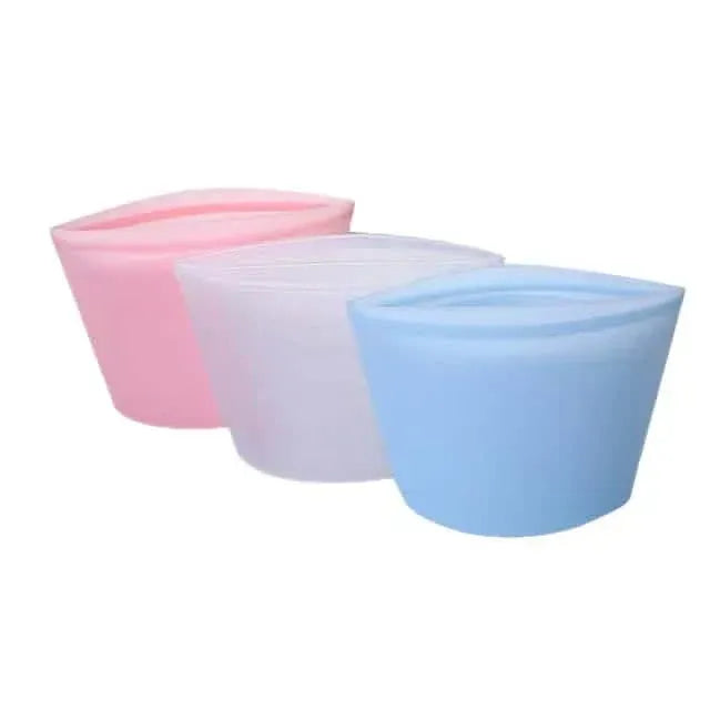 3-Piece Set: Reusable Refrigerator Fresh Bags - A-1 Thread Vault