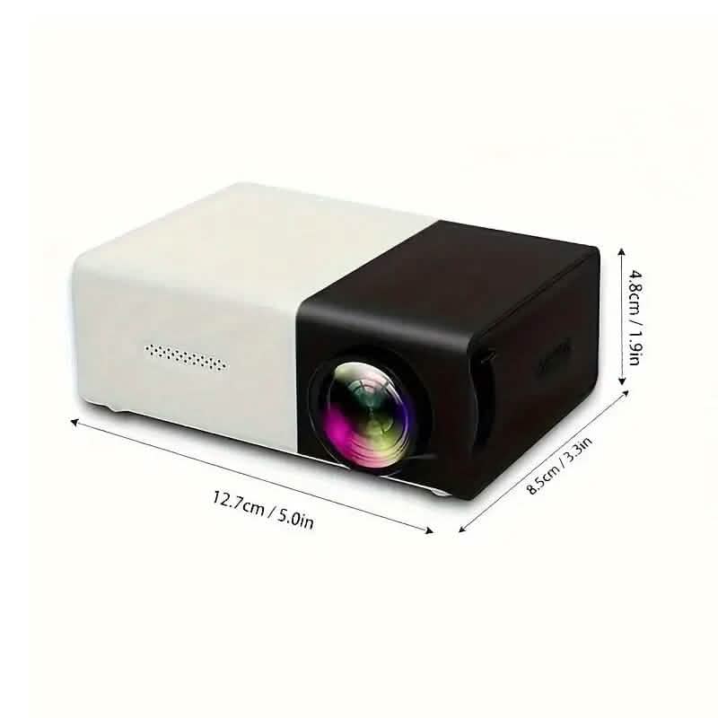3000+ Lumens HD Mini Projector with Remote - A-1 Thread Vault