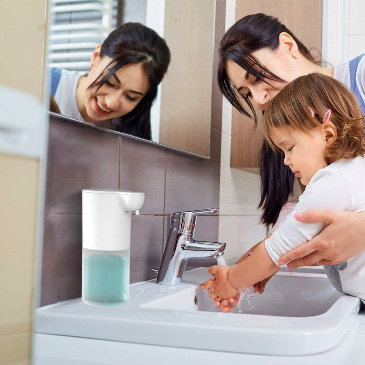 350ml Automatic Foam Soap Dispenser Rechargeable Touchless - A-1 Thread Vault