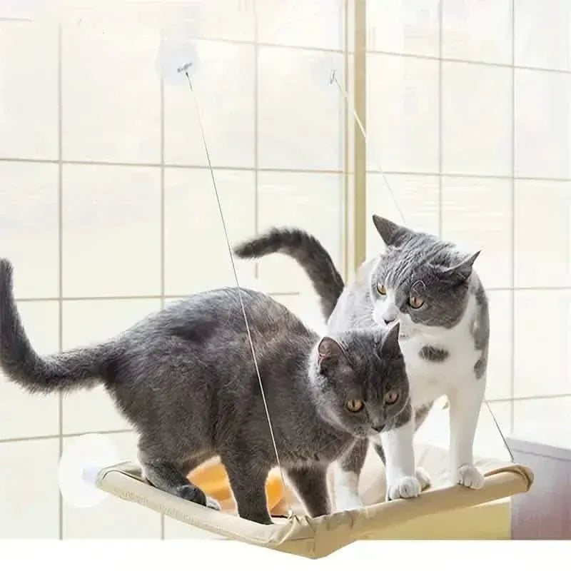 360° Cat Window Hammock: A Space-Saving Sunny Seat for Indoor Cats! - A-1 Thread Vault