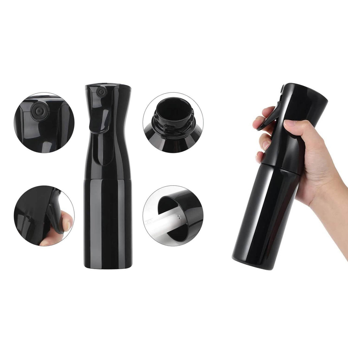 360 Continuous Hair Water Ultra Fine Mister Spray Bottle - A-1 Thread Vault