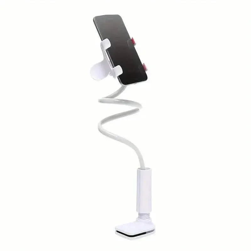 360° Rotating Universal Phone Stand with Flexible Spiral Base for Lazy Browsing - A-1 Thread Vault