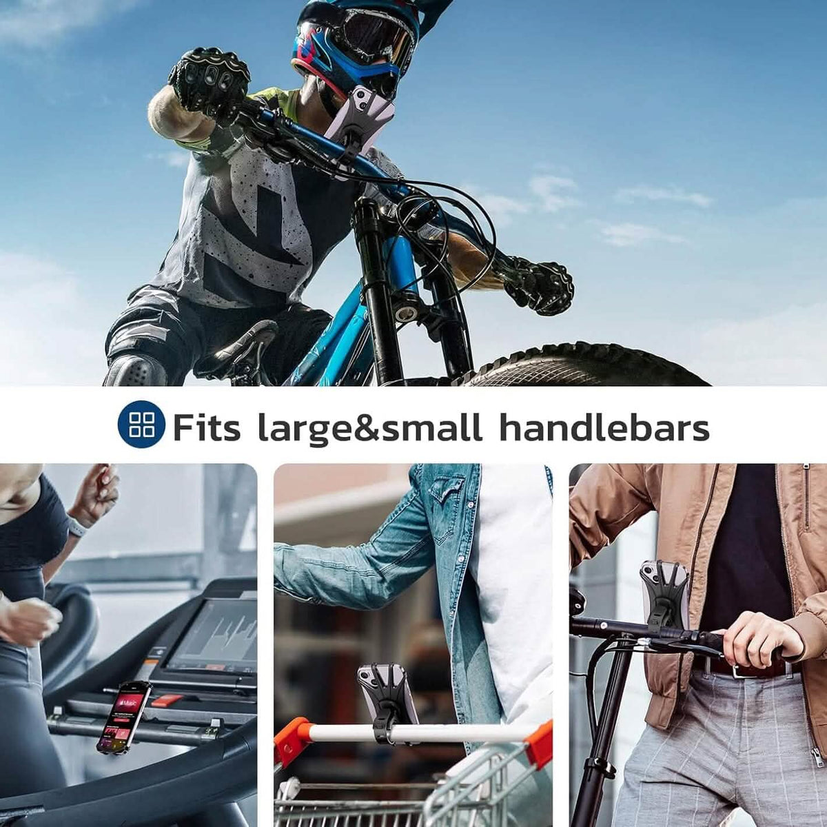360° Rotatable Waterproof Bike Phone Mount - A-1 Thread Vault